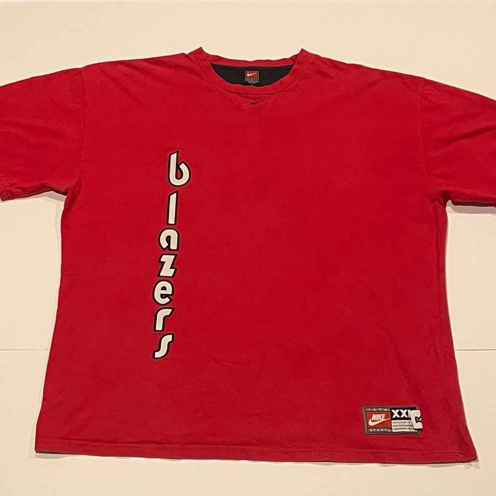 Vintage 00s Nike Portland Trailblazers T-Shirt Size 2XL